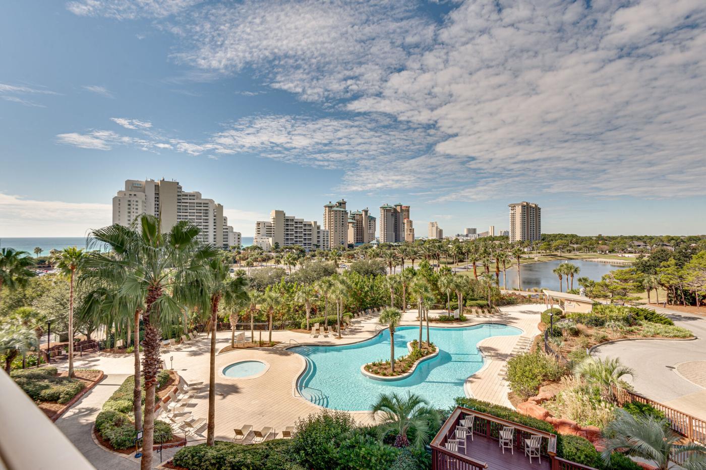 View of Luau's Pool 