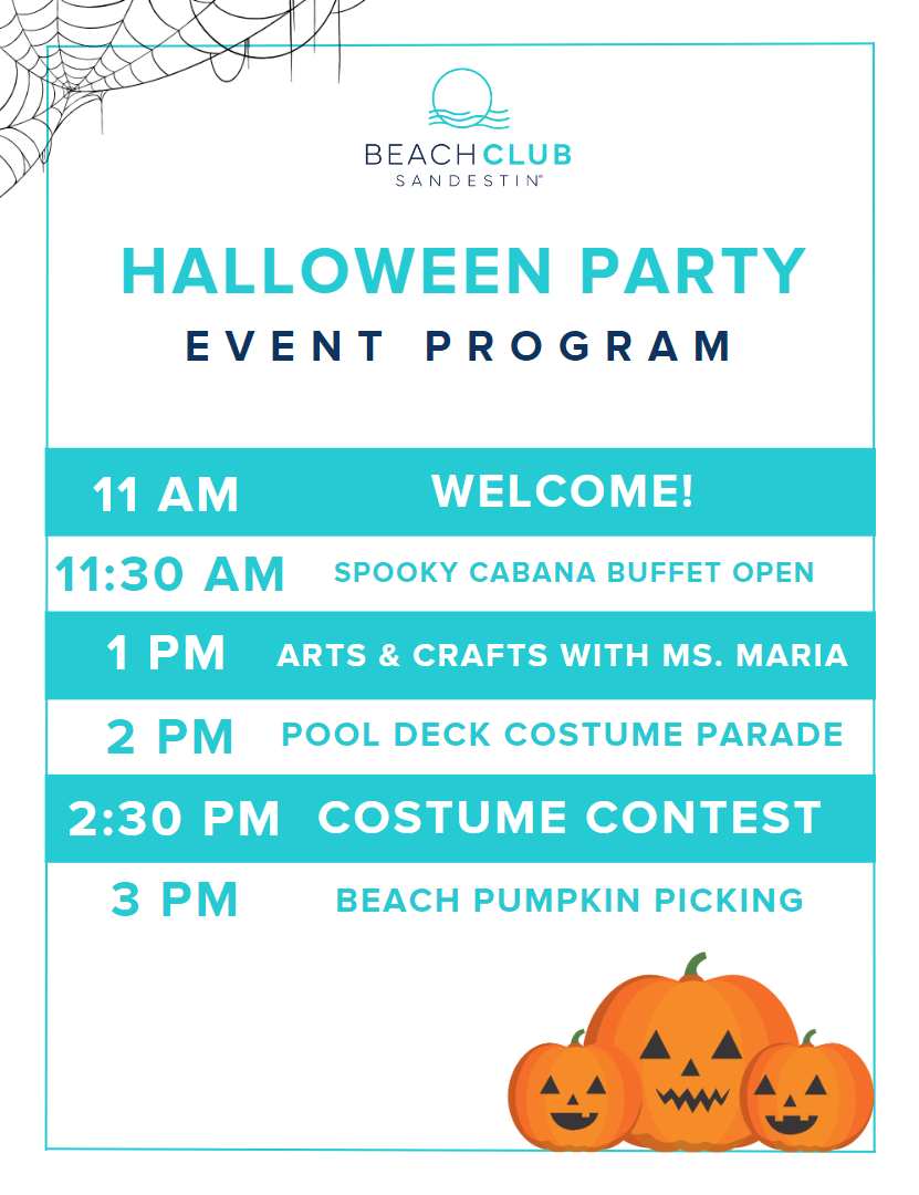 Beach Club Halloween Party