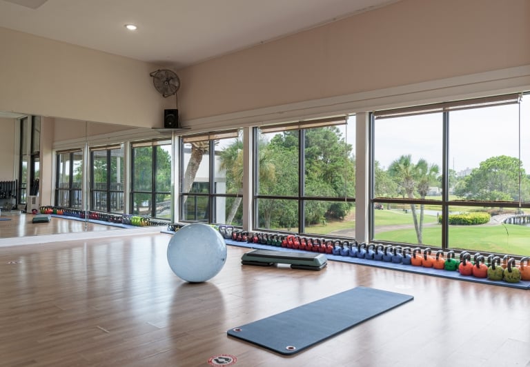 the fitness center at Sandestin Golf and Beach Resort