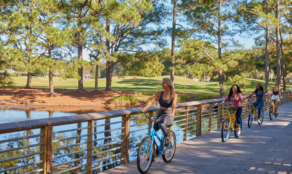 Biking Through Sandestin